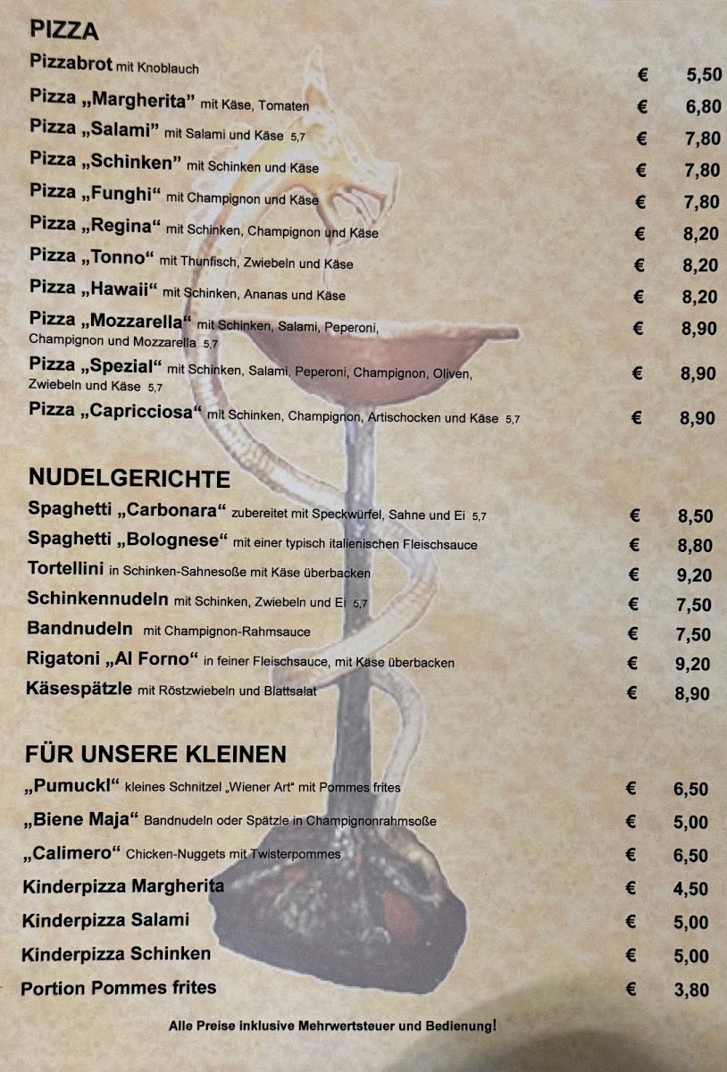 Cafe Dali's Island Menu - Image 4